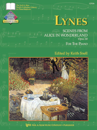 Book cover for Lynes: Scenes from Alice in Wonderland