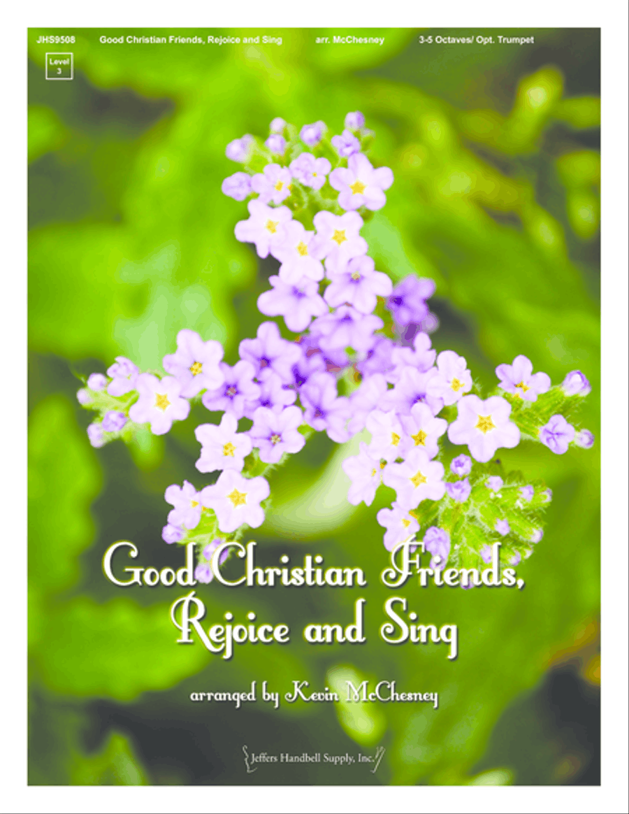 Good Christian Friends Rejoice and Sing 5-Octaves scores gallery preview page 1