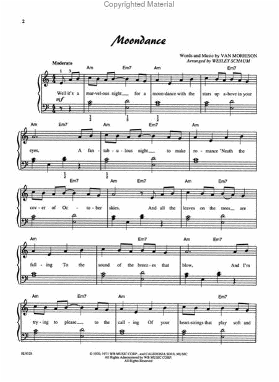 Schaum Pop Favorites Schaum Pop Favorites Piano Method scores gallery preview page 2
