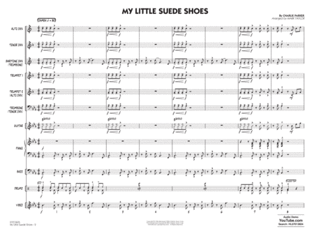 My Little Suede Shoes (arr. Mark Taylor) - Full Score