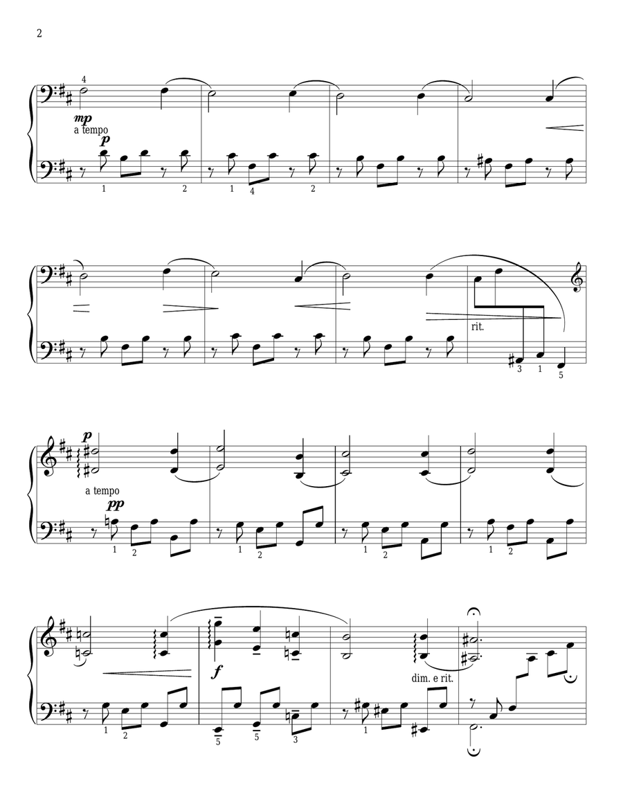 Intermezzo In B Minor Piano Method scores gallery preview page 2