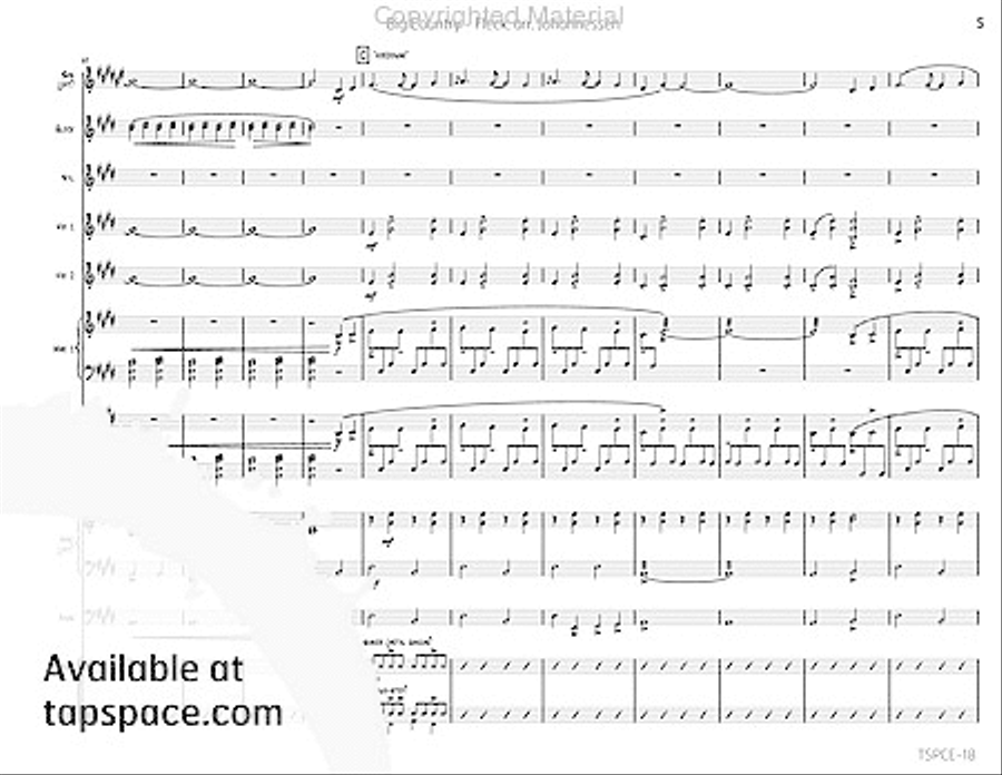 Big Country Percussion Ensemble scores gallery preview page 10