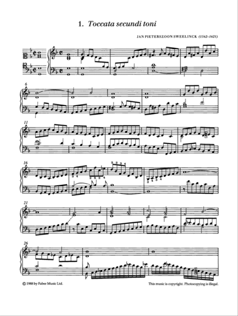 Faber Early Organ Organ scores gallery preview page 2