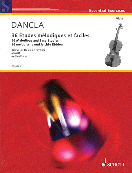 36 Melodious and Easy Studies Op. 84 (Viola)