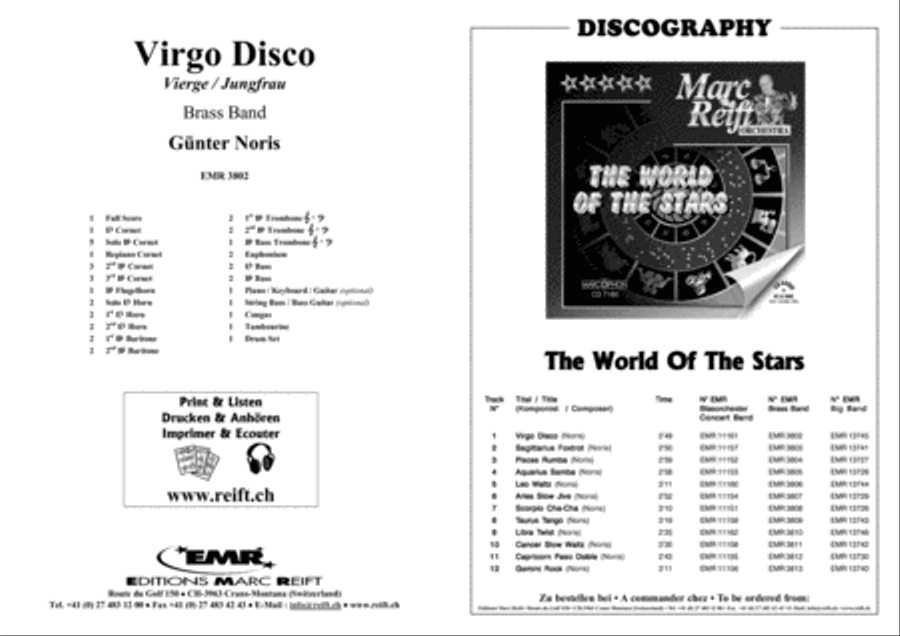 Virgo Disco Virgo Disco Brass Band scores gallery preview page 2