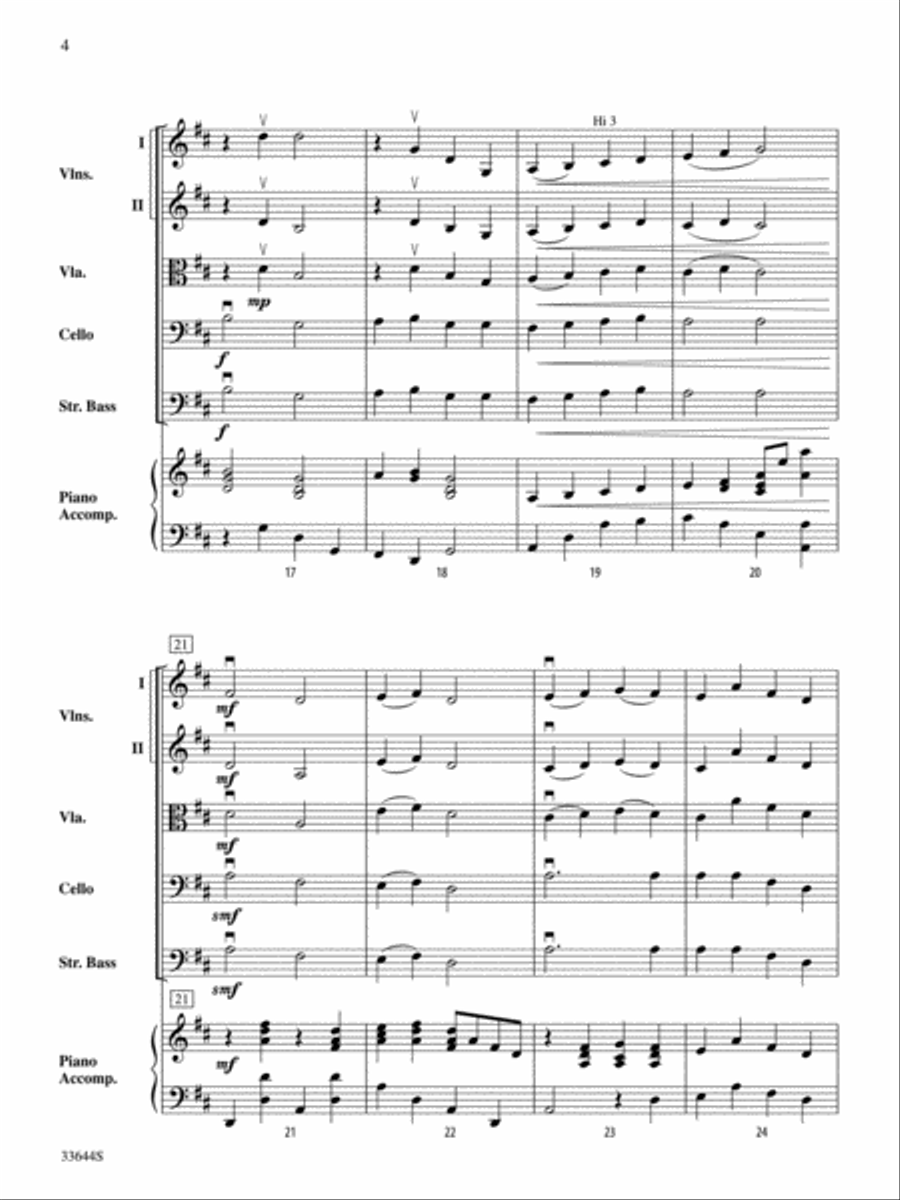 Dodo L'enfant Dors (Sleep, Baby Sleep) Dodo L'enfant Dors (Sleep, Baby Sleep) String Orchestra scores gallery preview page 4
