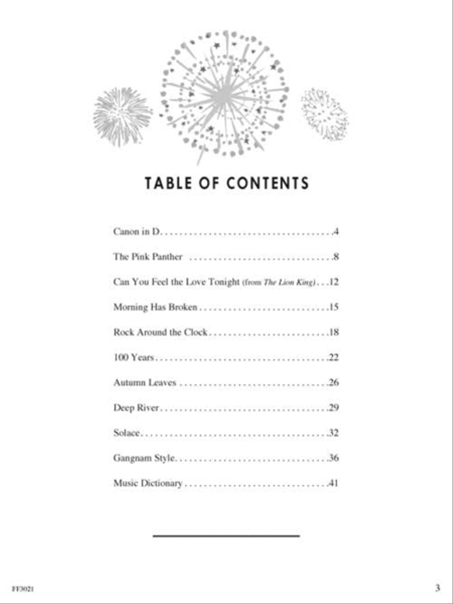 Faber Studio Collection Piano Method scores gallery preview page 3