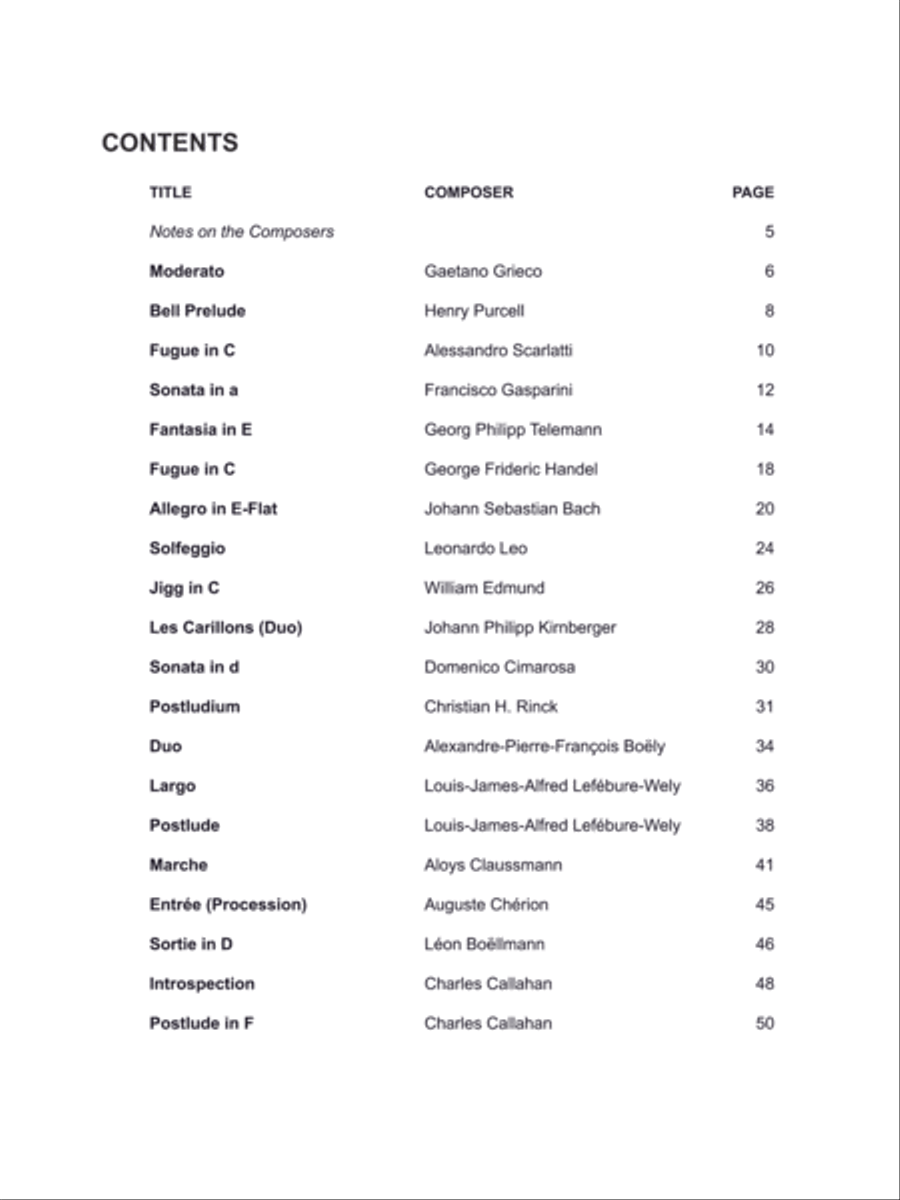 Preludes and Postludes: Music for Manuals Organ scores gallery preview page 3