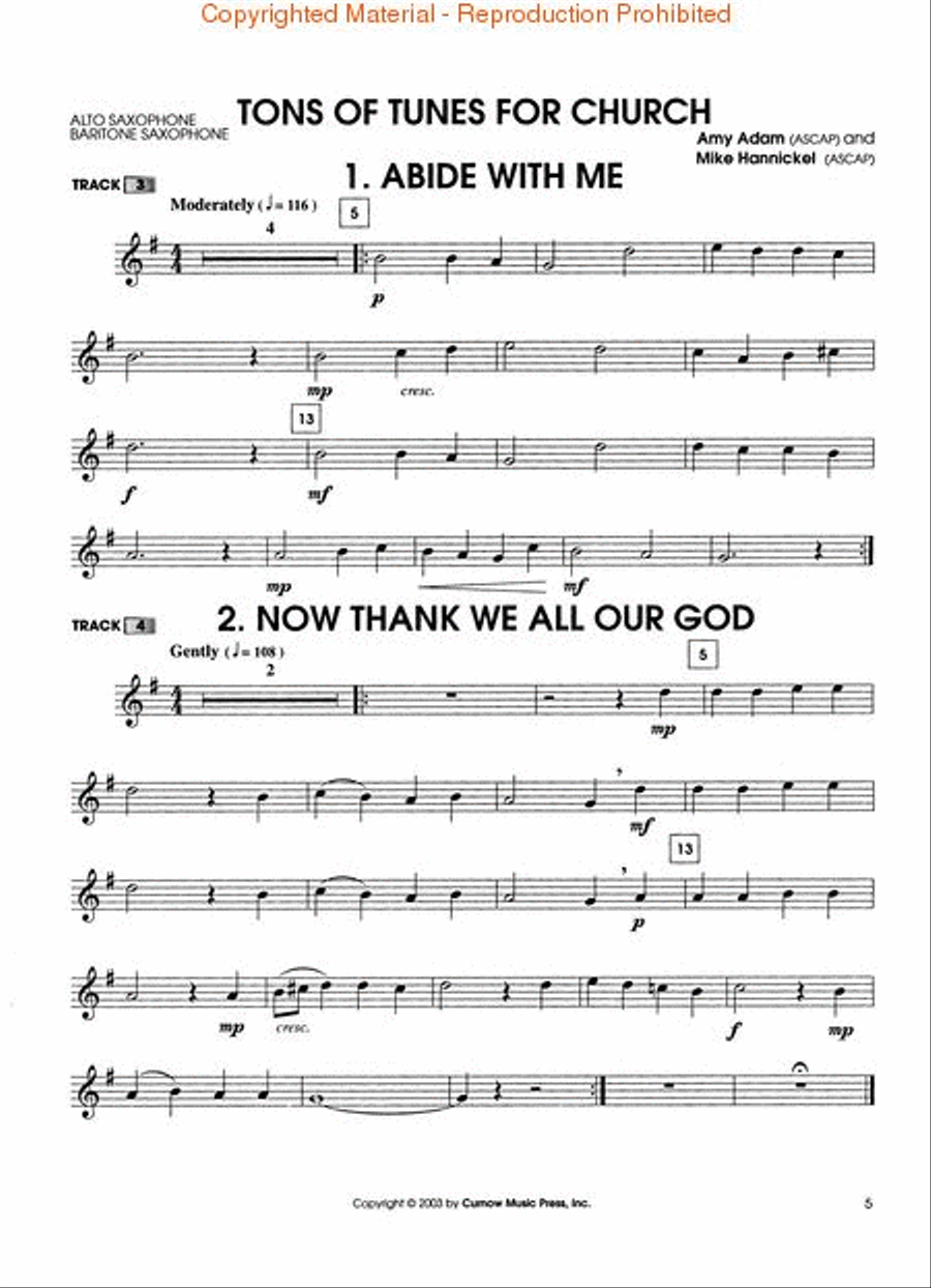 Tons of Tunes for Church