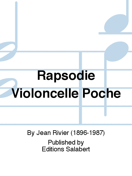 Rapsodie Violoncelle Poche