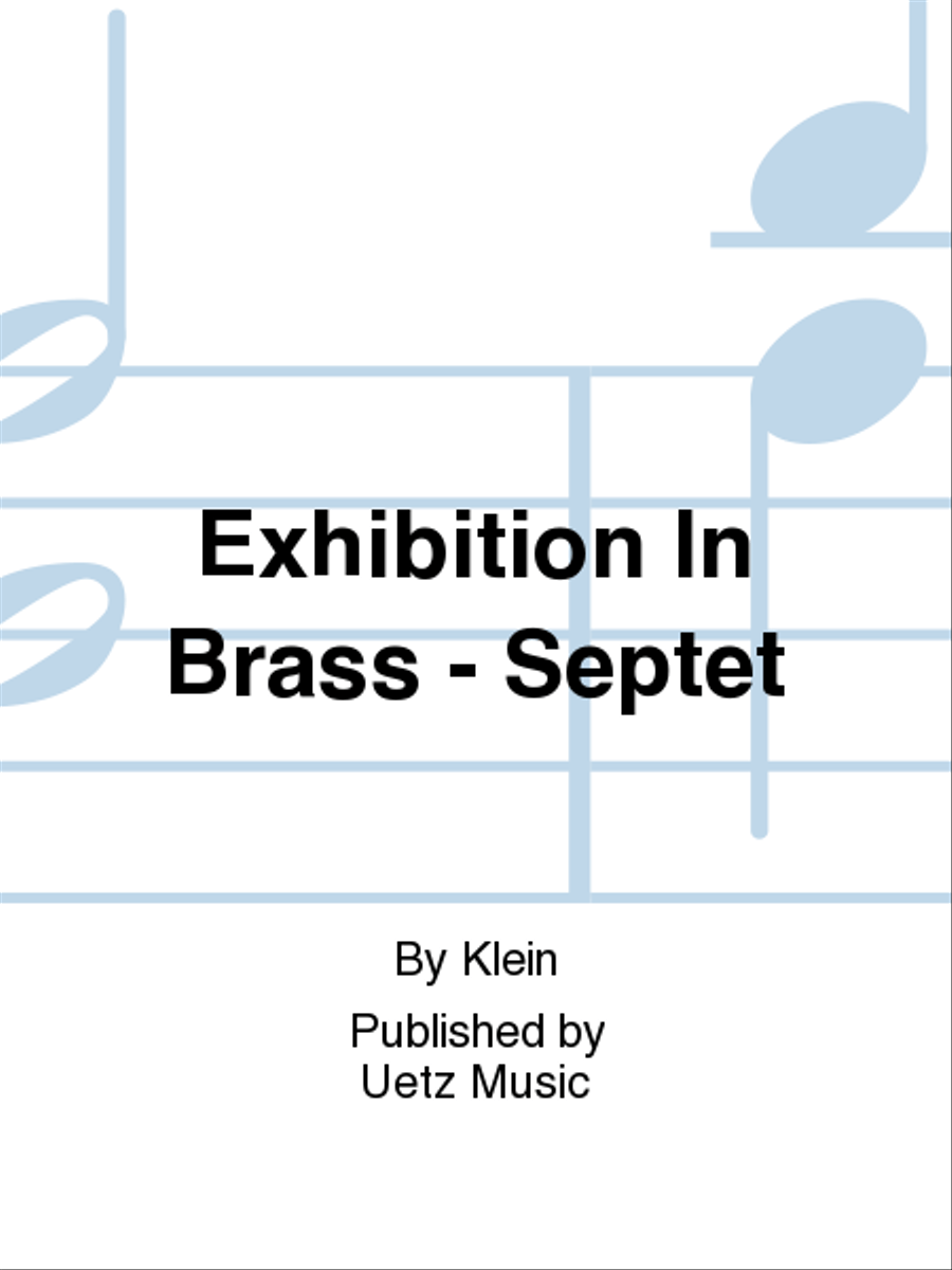 Exhibition In Brass - Septet Chamber Music scores gallery preview page 1
