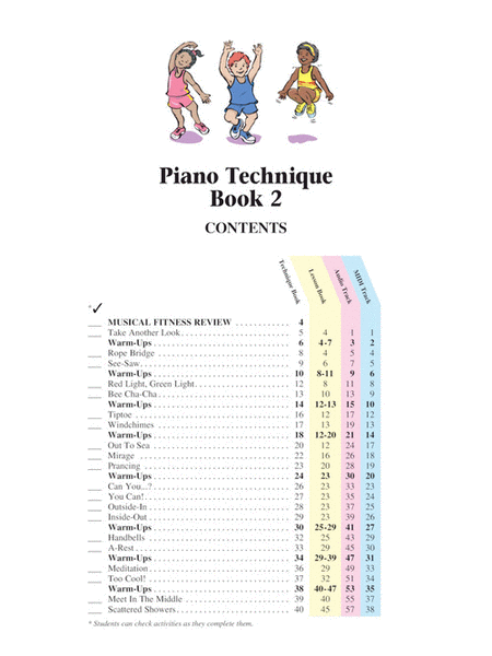 Piano Technique Book 2 - Book with Online Audio image number null
