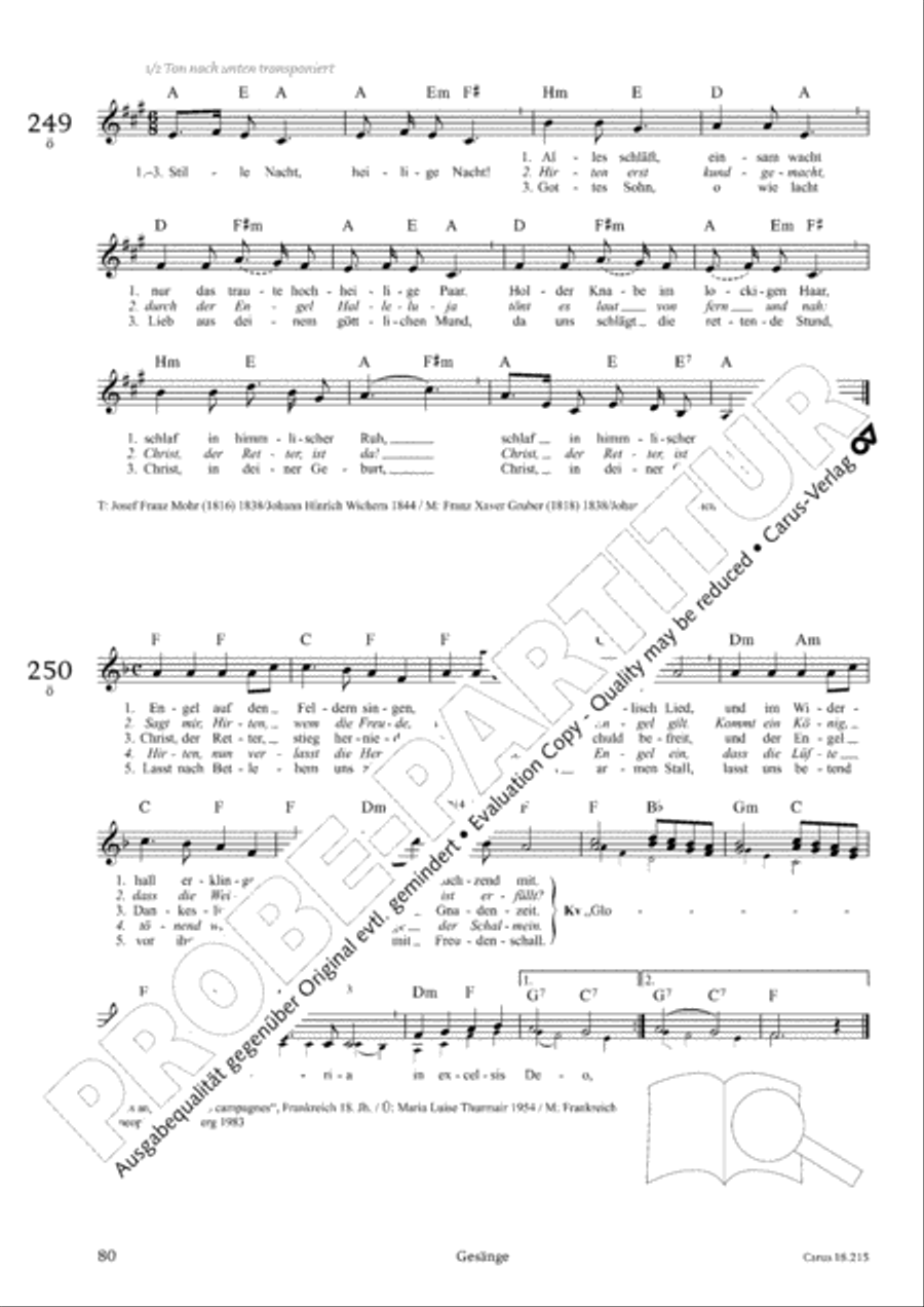 Gitarrenbuch zum Gotteslob Guitar scores gallery preview page 77