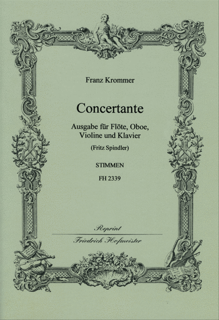 Concertante / Stimmen Flute scores gallery preview page 1