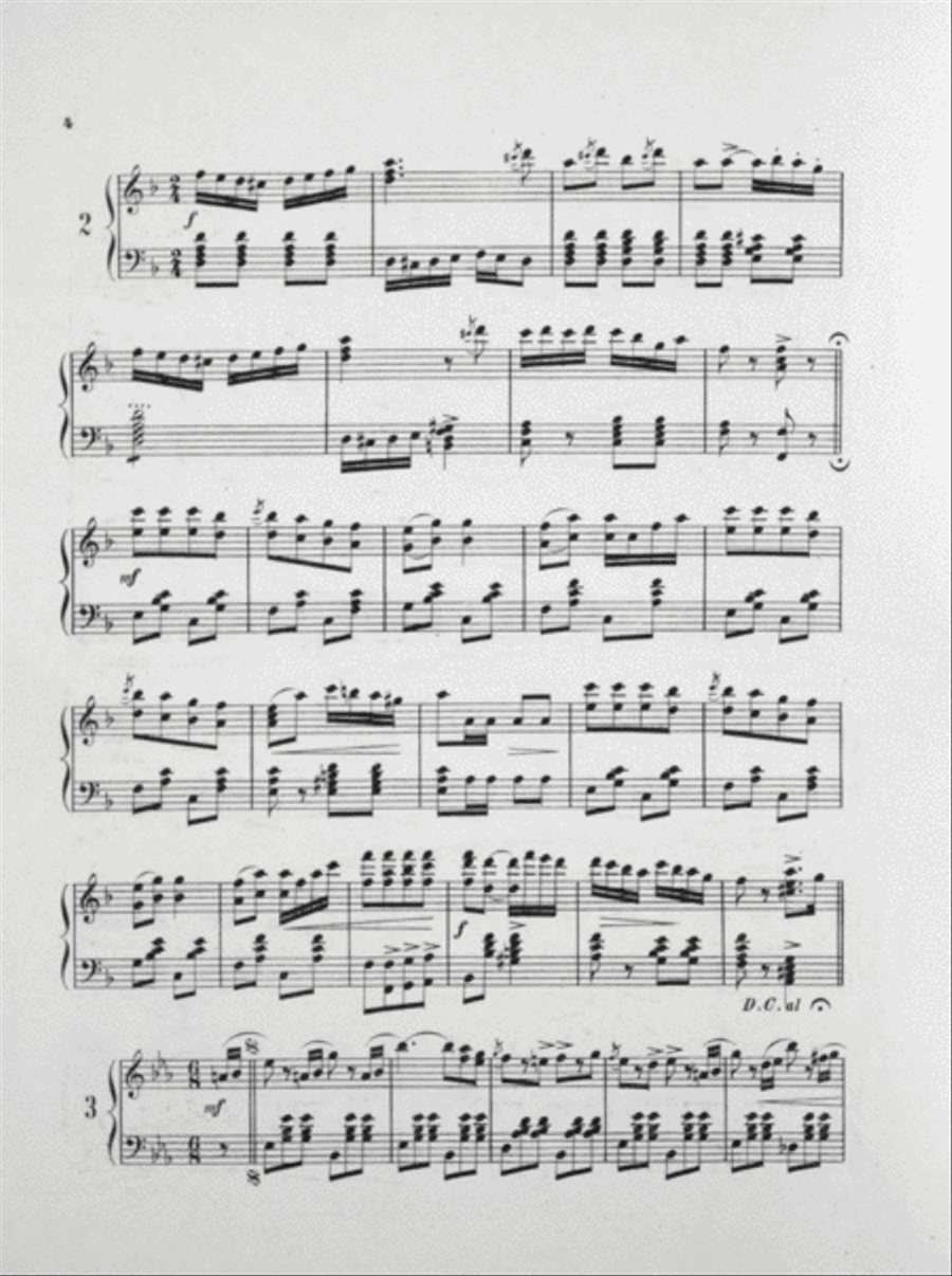 Liberty Lancers Piano Solo scores gallery preview page 3