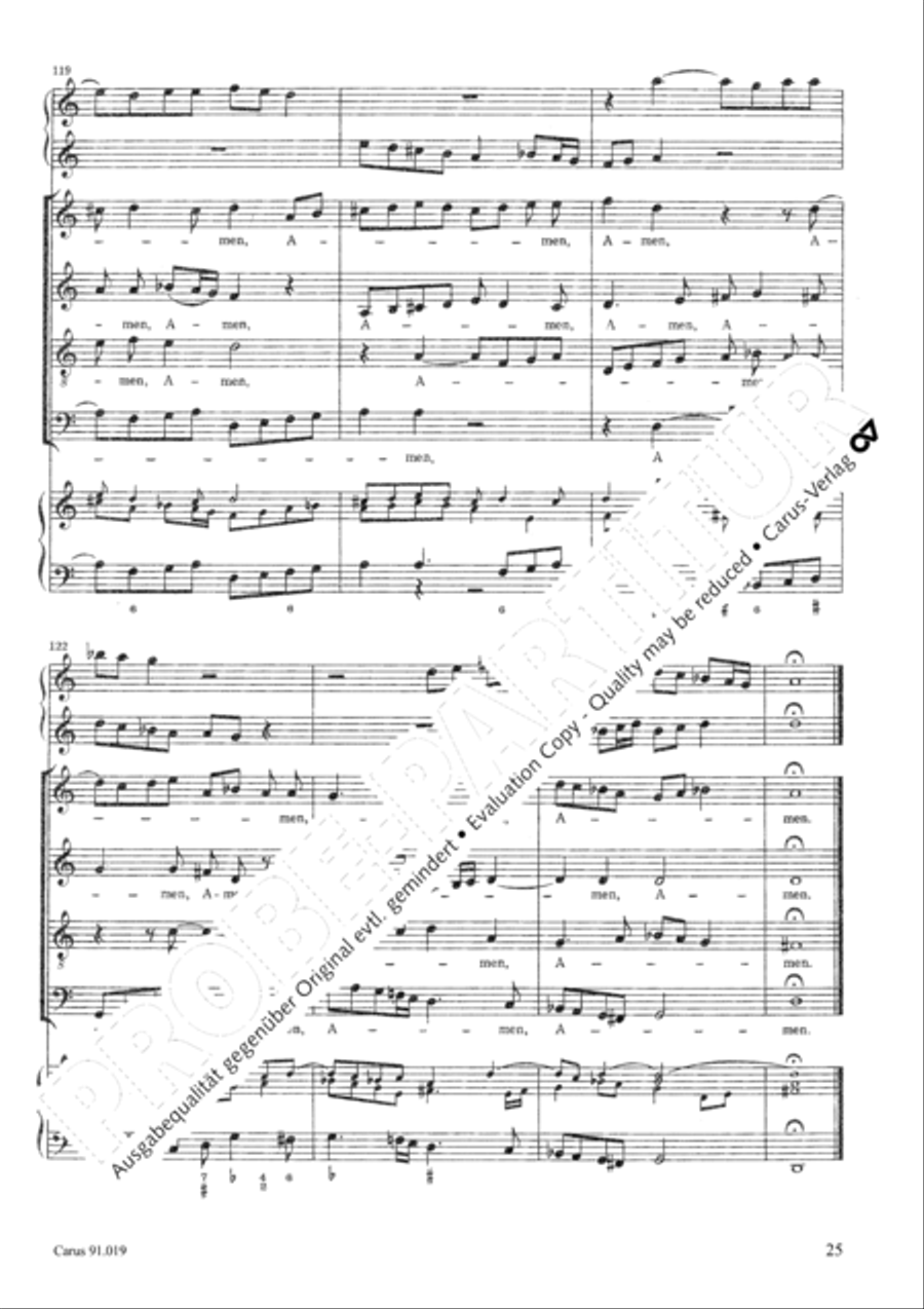 Non sine quare 4-Part scores gallery preview page 28