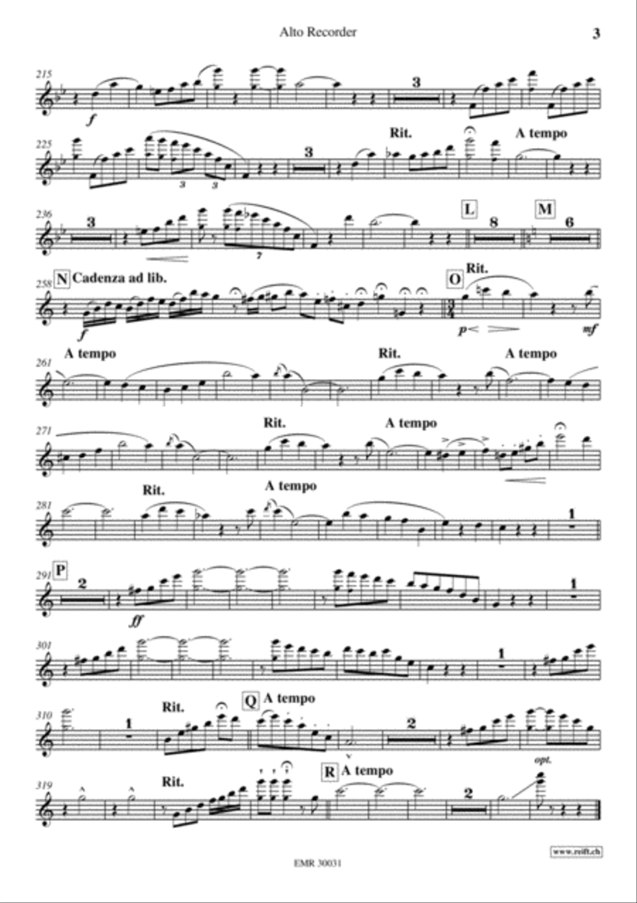 Love's Enchantment Love's Enchantment Alto Recorder scores gallery preview page 4