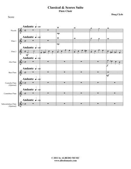 Classical & Scores Suite (Flute Choir) image number null