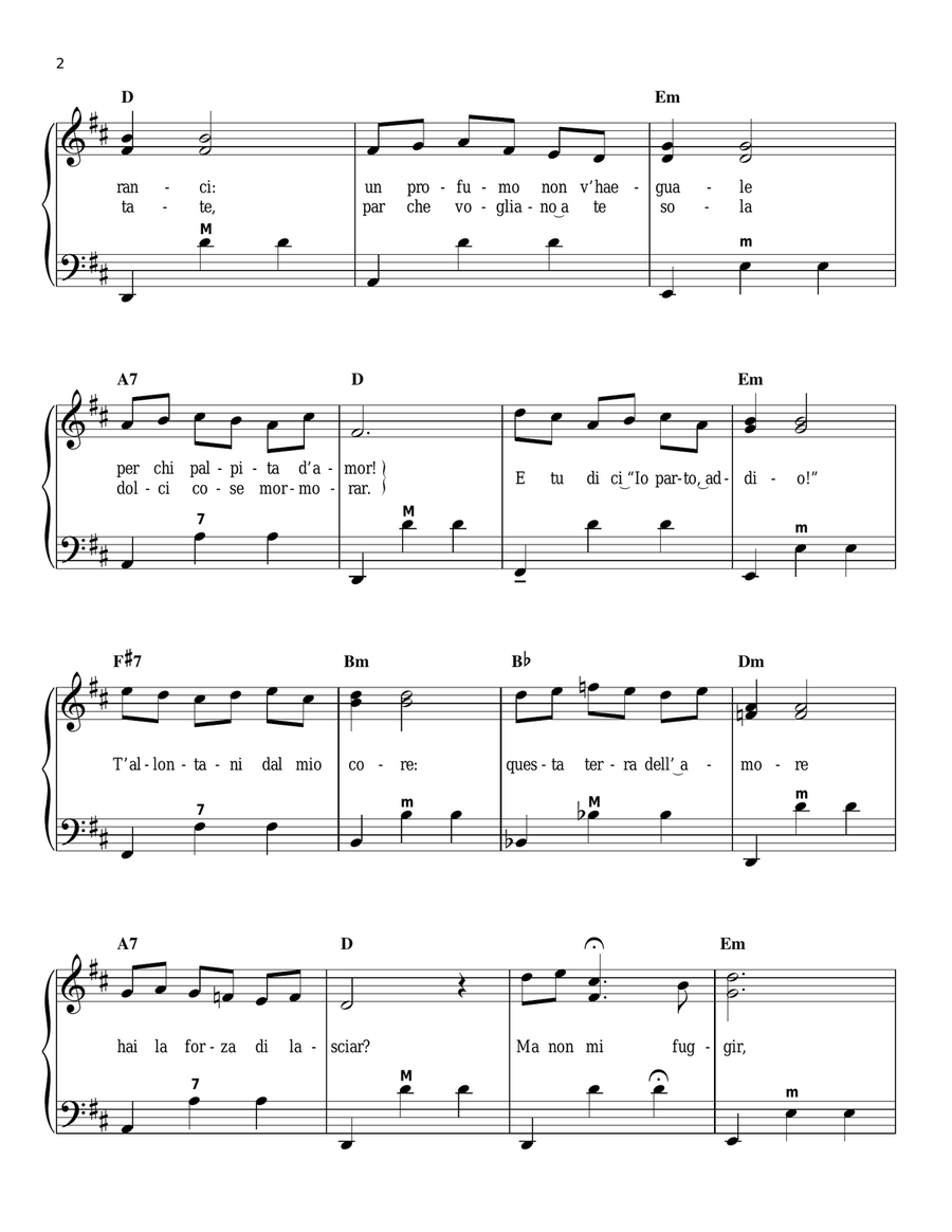 Come Back To Sorrento Accordion scores gallery preview page 2