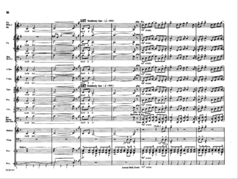 Mazama Concert Band scores gallery preview page 29