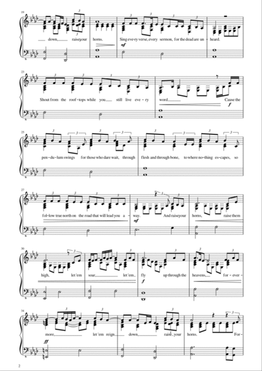 Raise Your Horns Horn scores gallery preview page 2