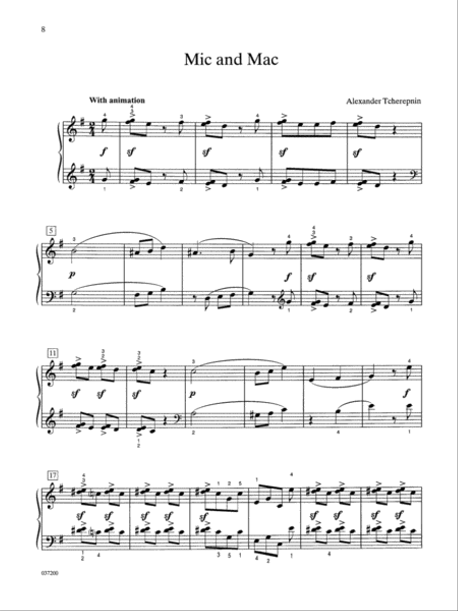 Contemporary Piano Literature, Book 6 Piano Method scores gallery preview page 5