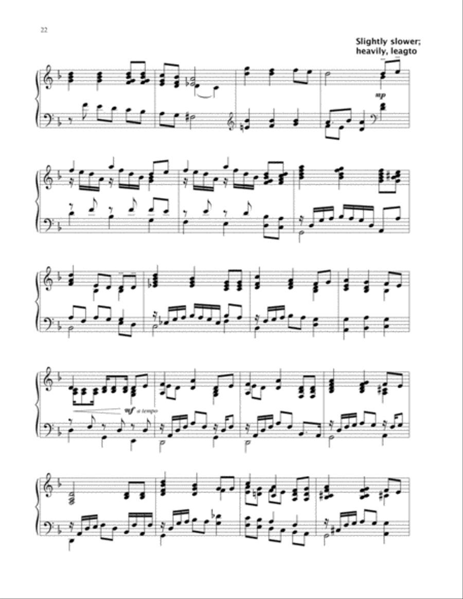 Grace and Peace Vol 8 Songs of lament and Longing Piano Solo scores gallery preview page 23