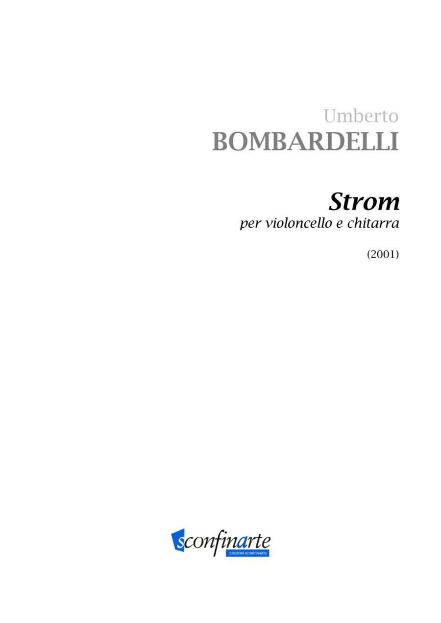Umberto Bombardelli: STROM (ES 395) String Duet scores gallery preview page 1