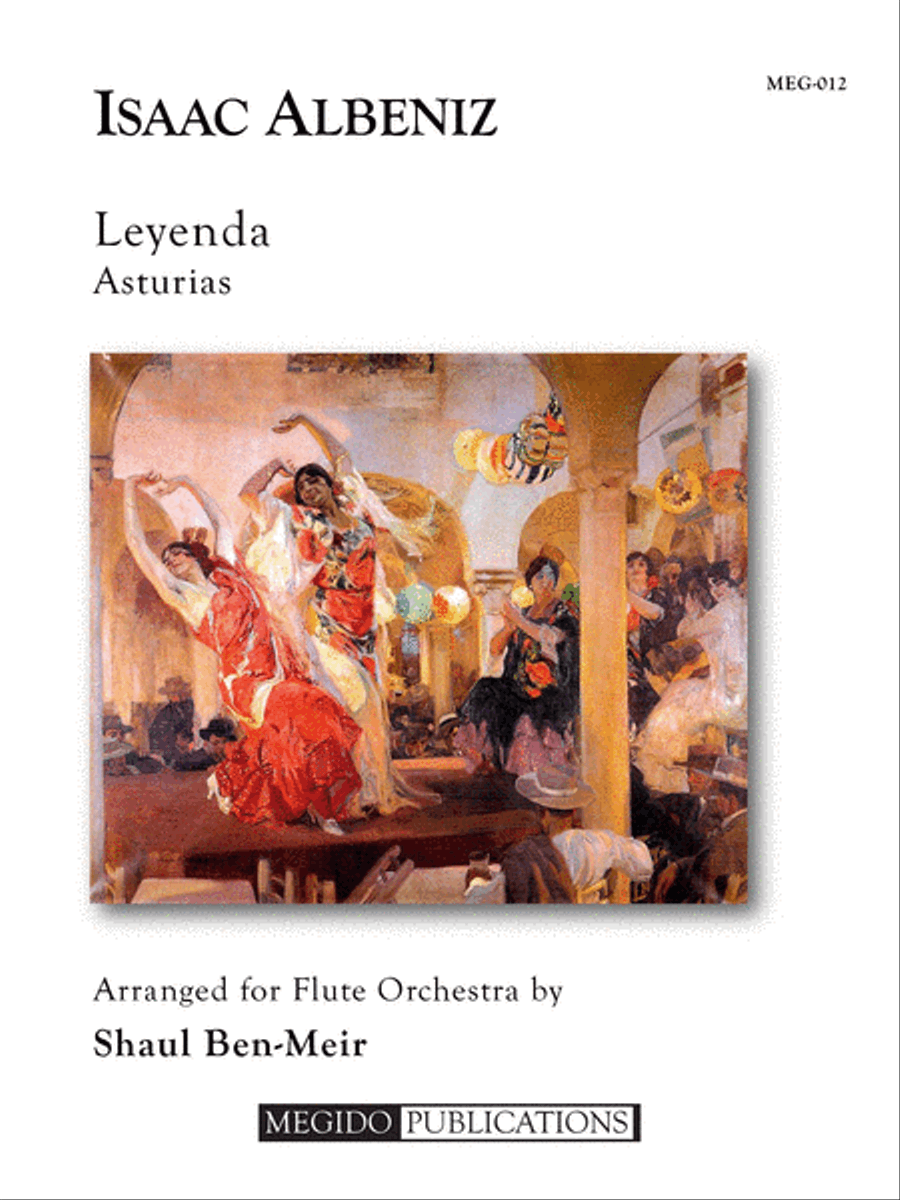 Leyenda for Flute Orchestra Flute Choir scores gallery preview page 1