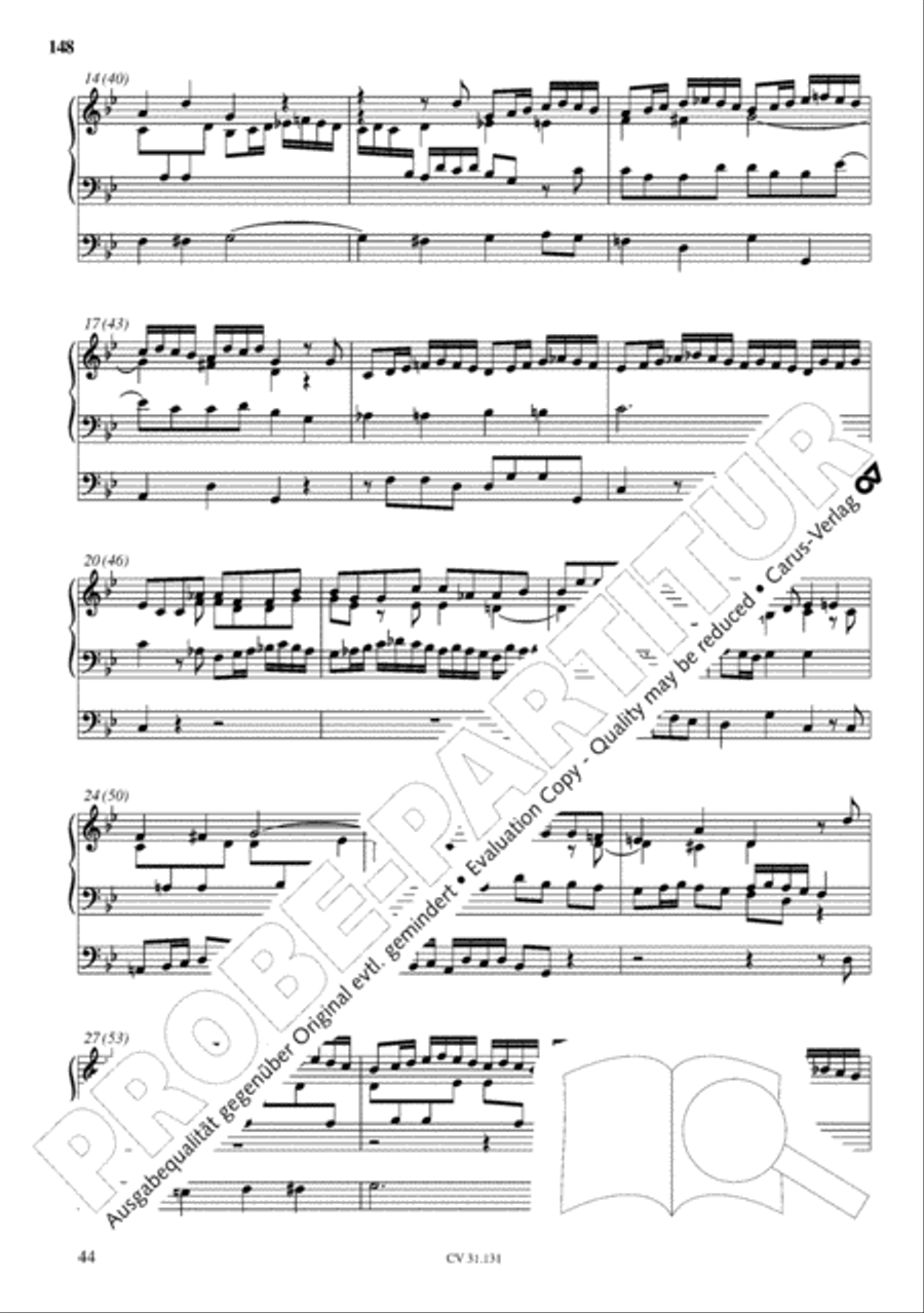 The Complete Sacred Vocal Works (Das geistliche Vokalwerk) Voice scores gallery preview page 149
