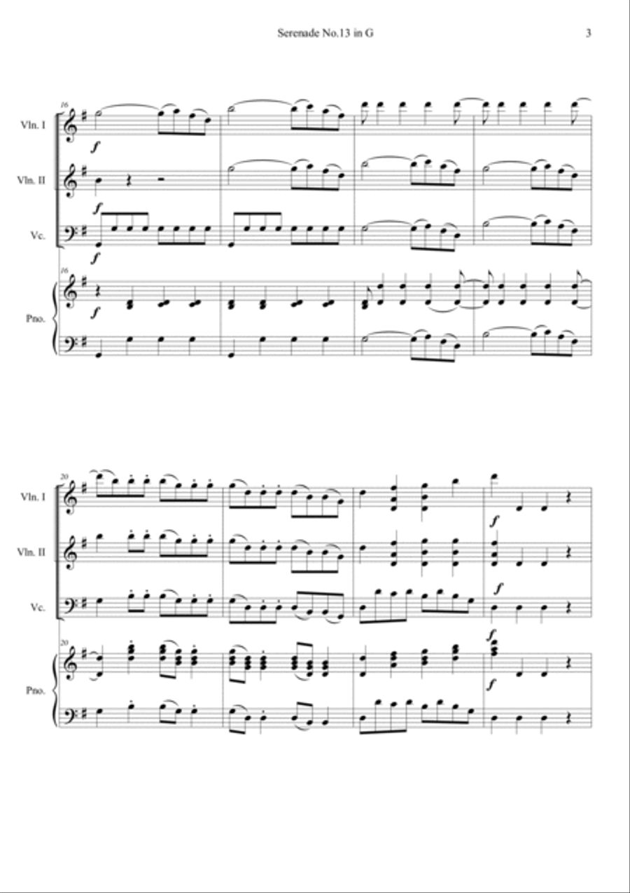 Serenade No.13 