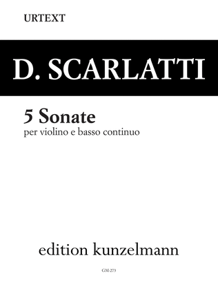 Book cover for Sonatas for violin