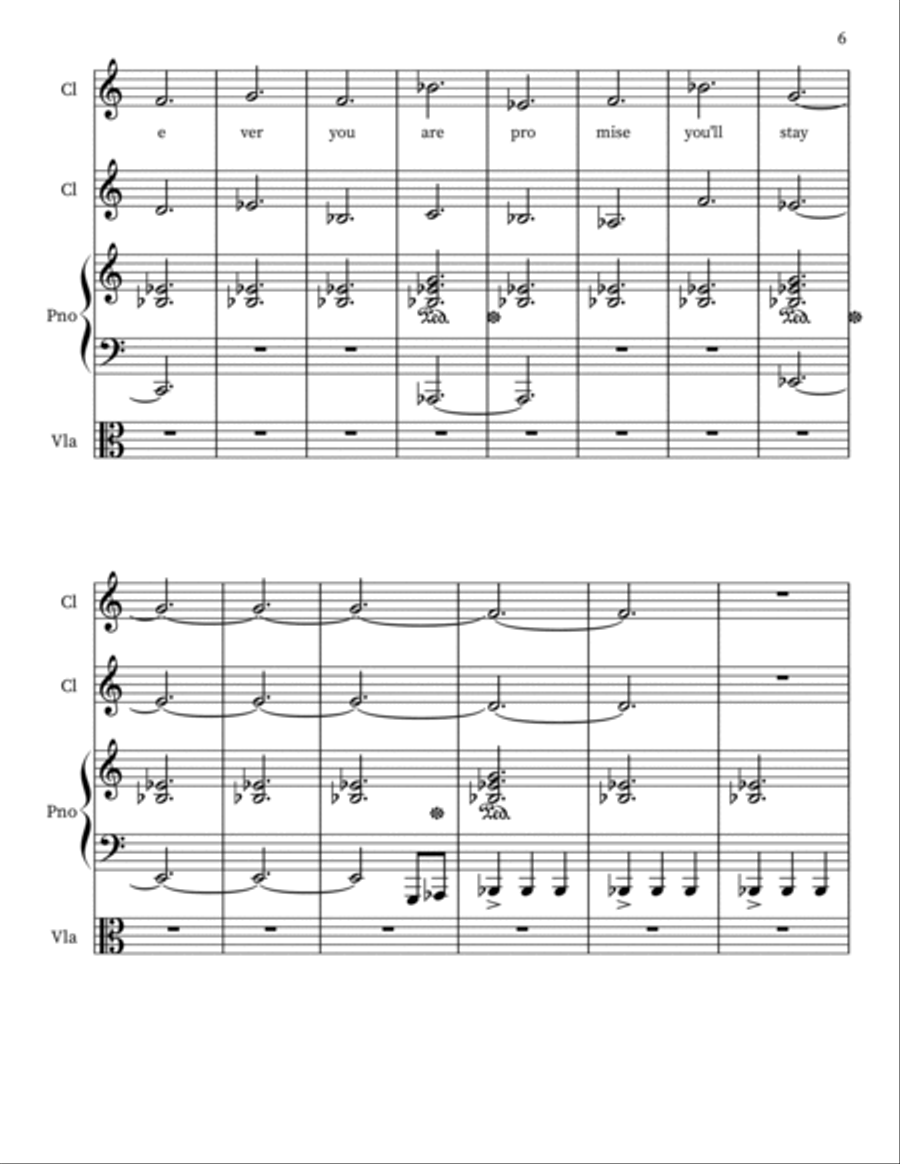 Yellow Piano, Vocal, Guitar scores gallery preview page 6