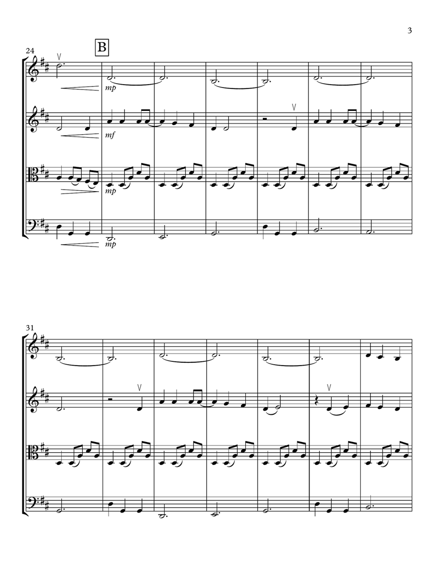 Iris String Quartet scores gallery preview page 3