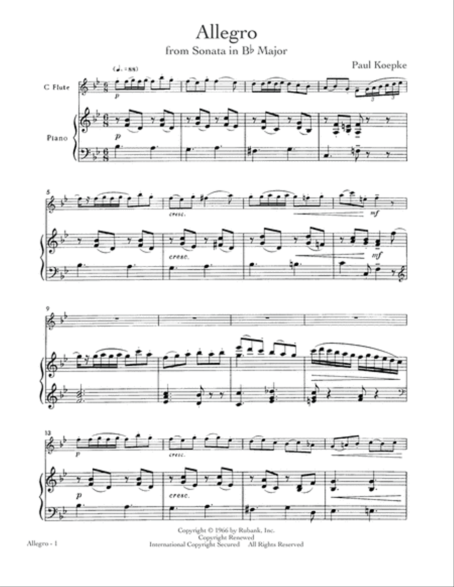 Allegro Allegro School and Community scores gallery preview page 1