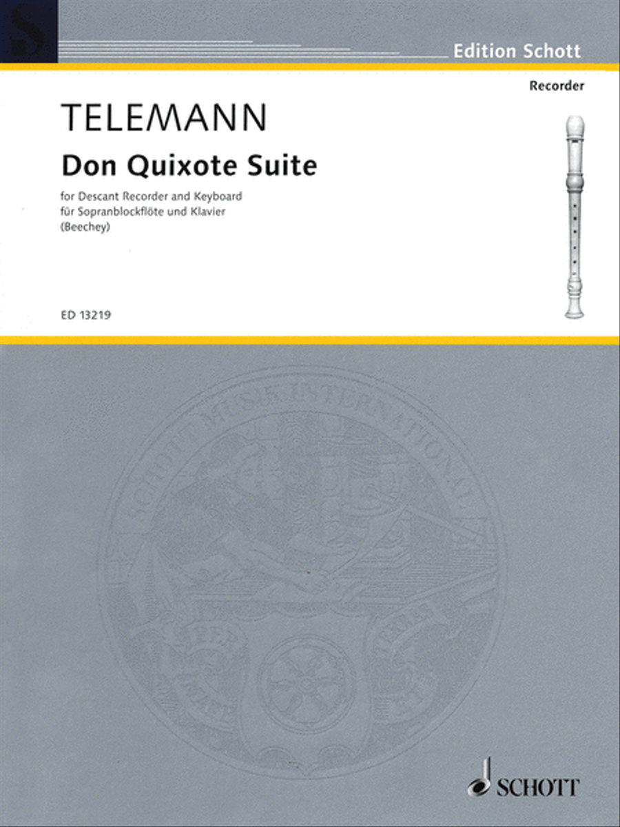 Don Quixote Suite Soprano Recorder scores gallery preview page 1