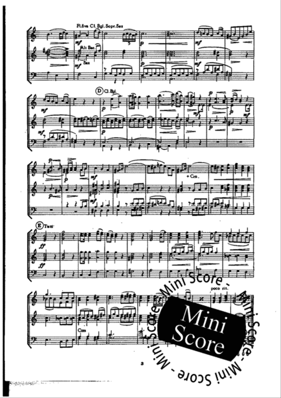 Salzburg Suite Concert Band scores gallery preview page 5