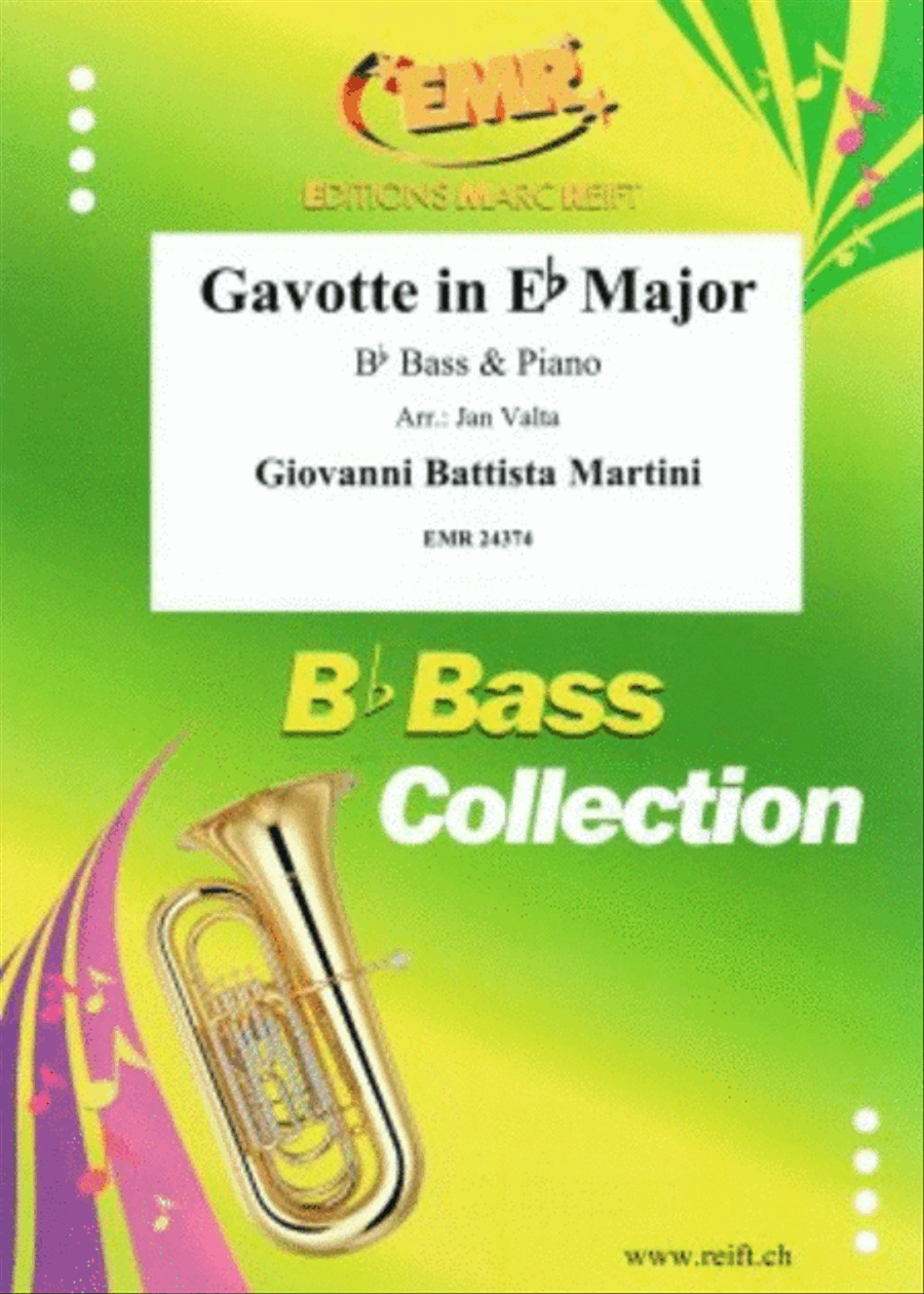 Gavotte in Eb Major Voice Solo scores gallery preview page 1