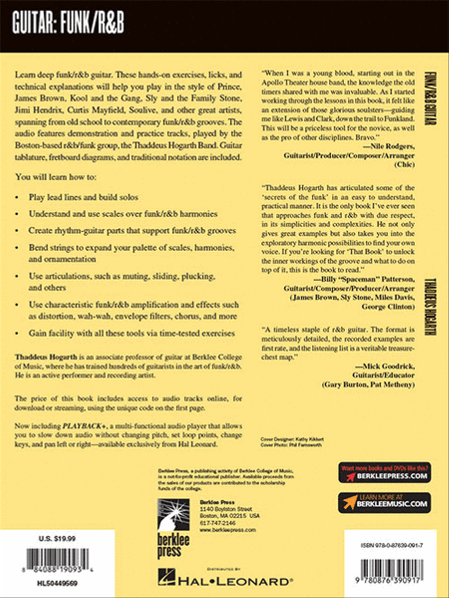 Funk/R&B Guitar Electric Guitar scores gallery preview page 5