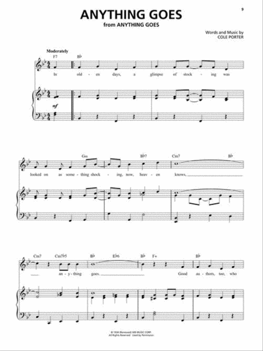 First 50 Broadway Songs You Should Sing High Voice scores gallery preview page 6