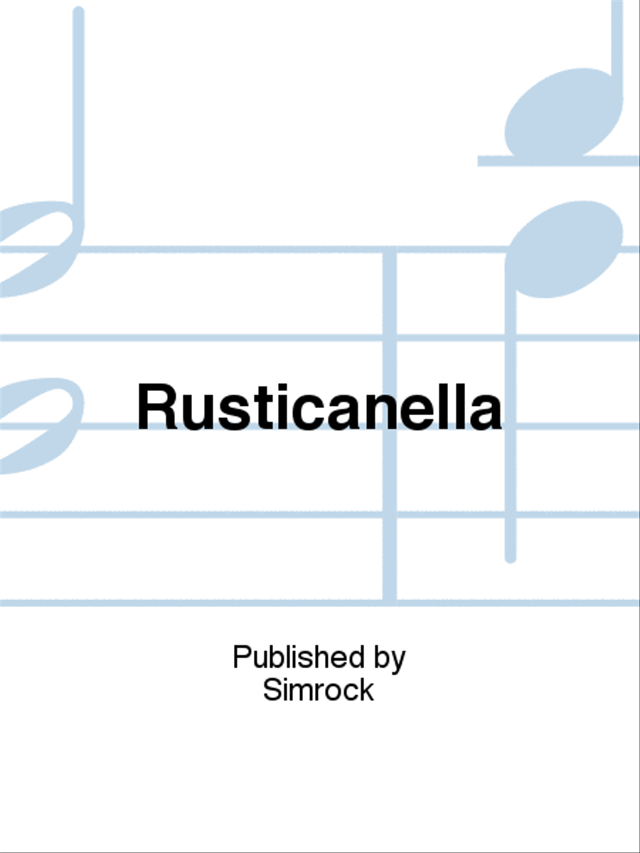 Rusticanella Accordion Orchestra scores gallery preview page 1