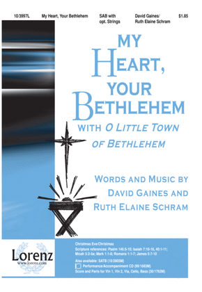 Book cover for My Heart, Your Bethlehem