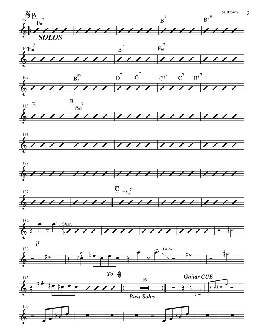 Elevator Music Alto sax Elevator Music Alto sax Small Ensemble scores gallery preview page 3