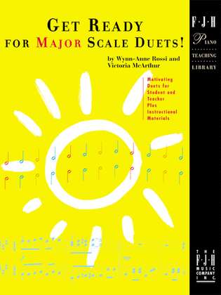 Book cover for Get Ready for Major Scale Duets!