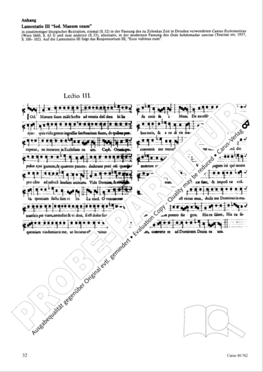 Lamentationes pro Hebdomada Sancta Score scores gallery preview page 47