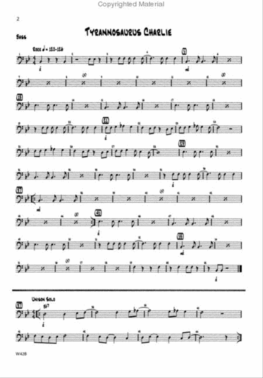 Standard of Excellence First Jazz Performance-Bass Concert Band scores gallery preview page 2