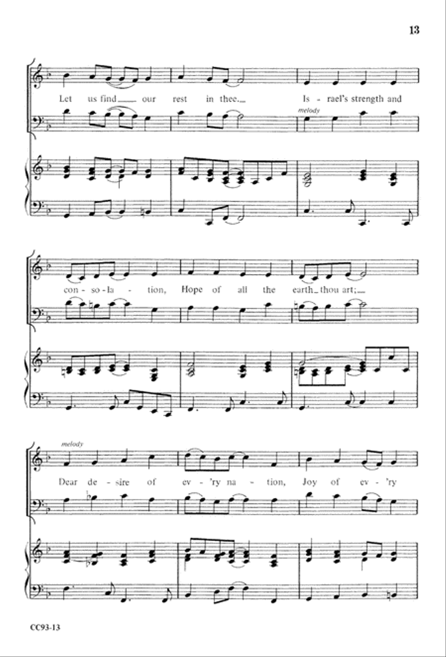 Jesus Is Born Jesus Is Born 4-Part scores gallery preview page 15