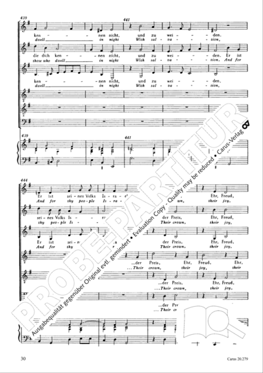 Musikalische Exequien I-III Score scores gallery preview page 33