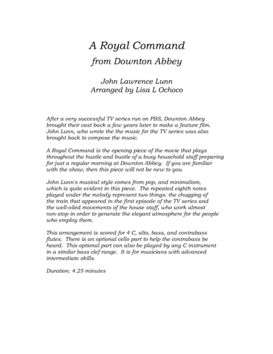 A Royal Command image number null
