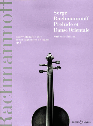 Book cover for Prélude et Danse Orientale, Op. 2
